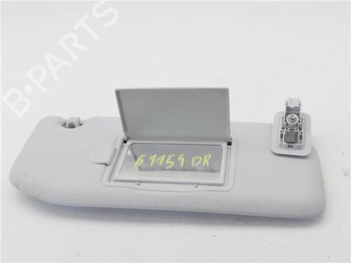 Right sun visor PEUGEOT 2008 I (CU_) 1.2 VTi | BP35779944I2 - Image 7