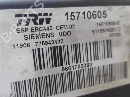 ABS pump PEUGEOT 407 SW (6E_, 6D_) 1.6 HDi 110 | BP29431420M43 