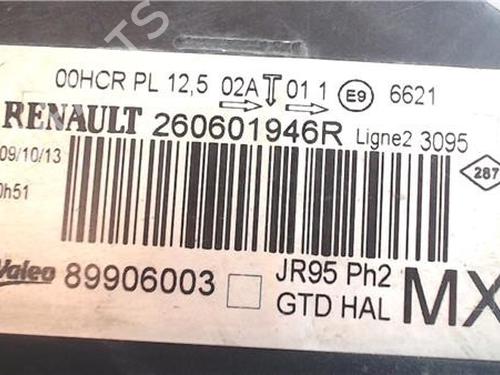 Left headlight RENAULT GRAND SCÉNIC III (JZ0/1_) 1.5 dCi (JZ0B, JZ07) | BP31829024C28