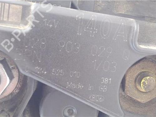 Generator AUDI A4 B6 (8E2) 1.9 TDI | BP30981069M7 