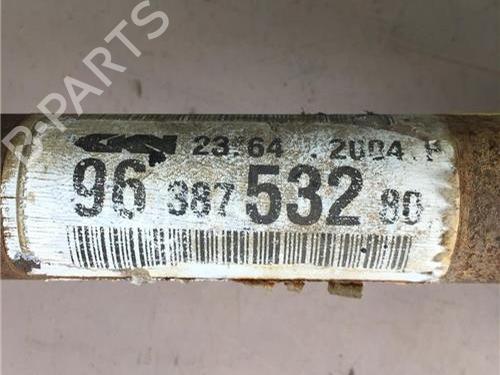 Left front driveshaft PEUGEOT 206 Hatchback (2A/C)  | BP11342610M38 