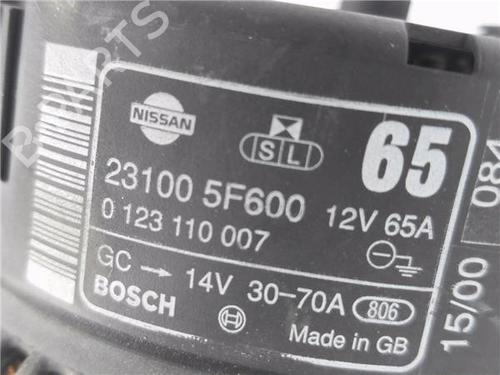 Alternator NISSAN MICRA II (K11)  | BP29755032M7 