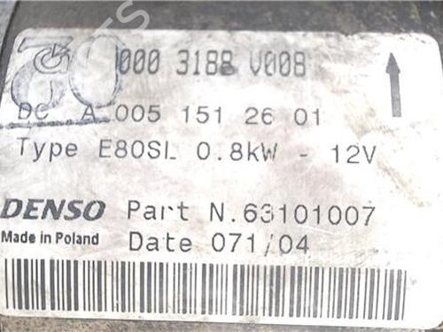 Starter SMART FORTWO Coupe (450)  | BP30981057M8 