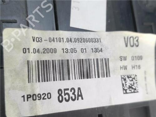 Instrument cluster SEAT LEON (1P1) 1.9 TDI | BP31190129C47