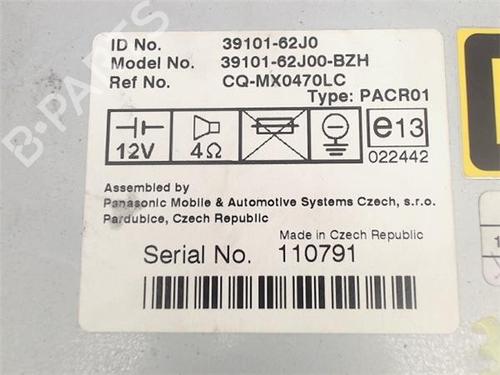 Bilradio SUZUKI SWIFT III (MZ, EZ)  | BP16050033E6 