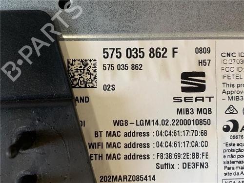 Glove box SEAT IBIZA V (KJ1, KJG) 1.0 TSI | BP33729585C95 - Image 7