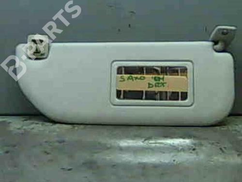 Used Right sun visor Right sun visor CITROËN SAXO (S0, S1) 1.5 D (58 hp) 9660789 9660789