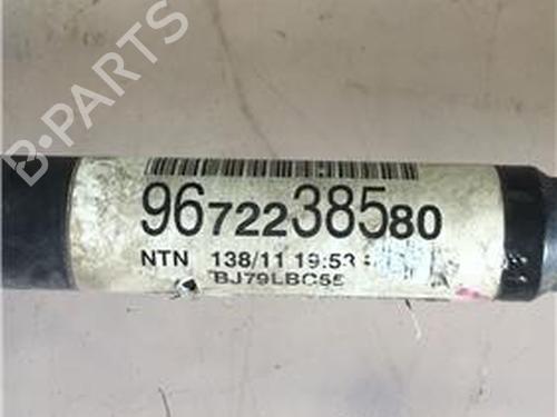 Left front driveshaft CITROËN C3 II (SC_) 1.4 HDi 70 (SC8HZC, SC8HR0, SC8HP4) | BP11342634M38 