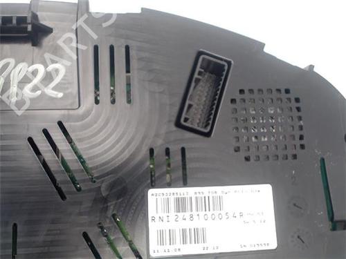 Instrument cluster RENAULT MEGANE III Hatchback (BZ0/1_, B3_) 1.5 dCi (BZ0C) | BP24622439C47 