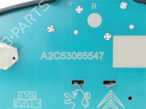 Instrument cluster PEUGEOT 207 (WA_, WC_)  | BP23157478C47 
