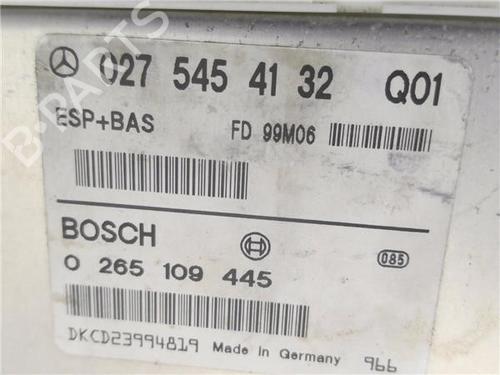 Control unit MERCEDES-BENZ A-CLASS (W168)  | BP30981130M11 
