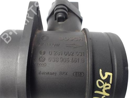 Mass air flow sensor VW GOLF V (1K1) 1.9 TDI | BP12207154M95 