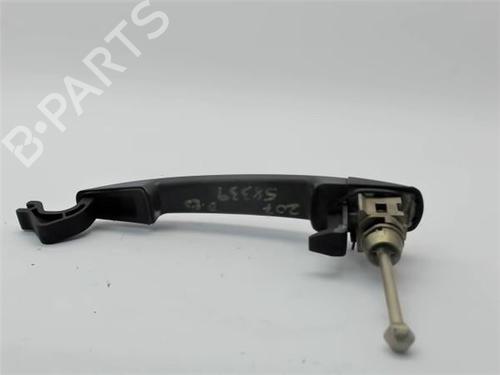 Front left exterior door handle PEUGEOT 207 (WA_, WC_) 1.6 HDi | BP14345936C128 