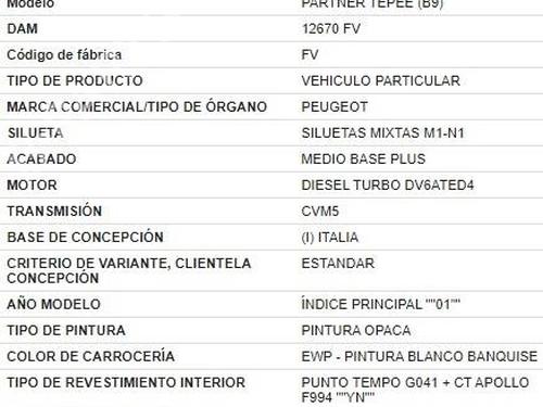 Climate control PEUGEOT PARTNER MPV (5_, G_)  | BP32162047I5 