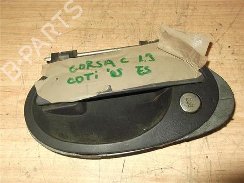 Türgriff vorne links außen für OPEL CORSA C (X01) 1.3 CDTI (F08, F68) (70 hp) 14336628