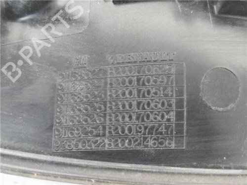 Front left exterior door handle RENAULT TRAFIC II Bus (JL)  | BP25010024C128 