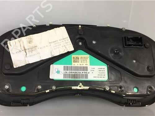 Instrument cluster PEUGEOT 307 (3A/C) 1.6 HDi | BP9683559C47 