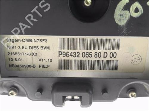 Instrument cluster CITROËN XSARA (N1) 2.0 HDi 90 | BP30981046C47 
