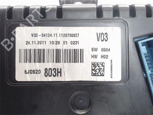 Instrument cluster SEAT IBIZA IV (6J5, 6P1)  | BP13052488C47 