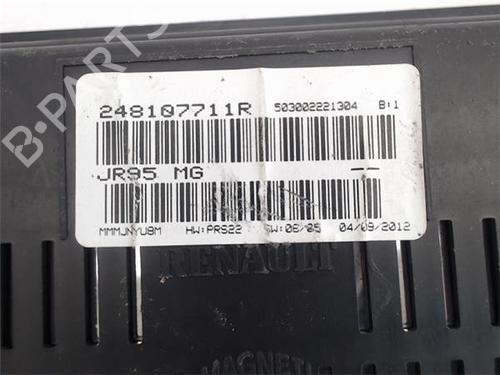 Instrument cluster RENAULT SCÉNIC III (JZ0/1_) 1.2 TCe | BP16640521C47 