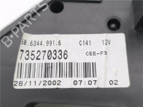 Instrument cluster FIAT SEICENTO / 600 (187_) 1.1 (187AXB, 187AXB1A, 187AXC1A02) | BP28098103C47 