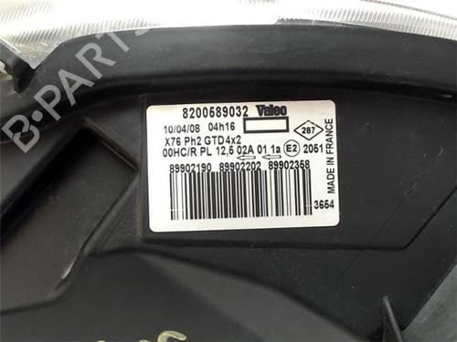 Left headlight RENAULT KANGOO (KC0/1_)  | BP13109345C28 