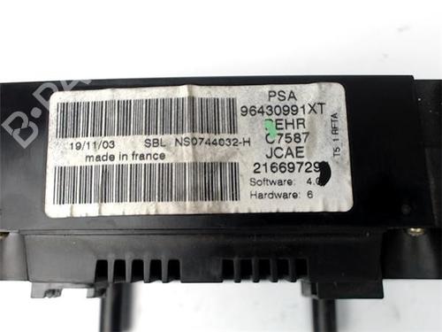 Climate control PEUGEOT 307 (3A/C)  | BP11789549I5 