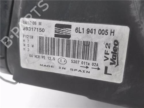 Left headlight SEAT IBIZA III (6L1) 1.4 16V | BP28722003C28