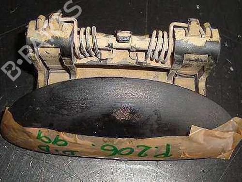 Used Front right exterior door handle PEUGEOT 206 Hatchback (2A/C) 1.9 D (69 hp) 14335217