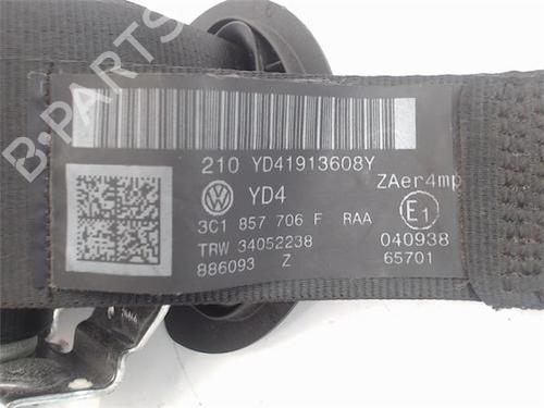 Front right seatbelt VW PASSAT B6 (3C2)  | BP16650524I25 