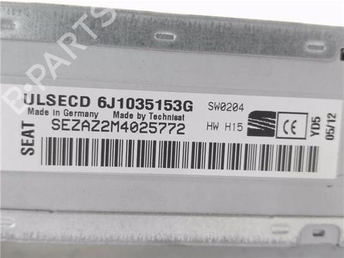 Radio SEAT IBIZA IV (6J5, 6P1)  | BP30135552E6 