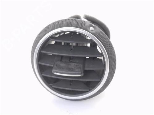 Grille D'aération Tableau De Bord Avant Pour Audi A3 S3 8P 2008-2012 - Noir Chromé