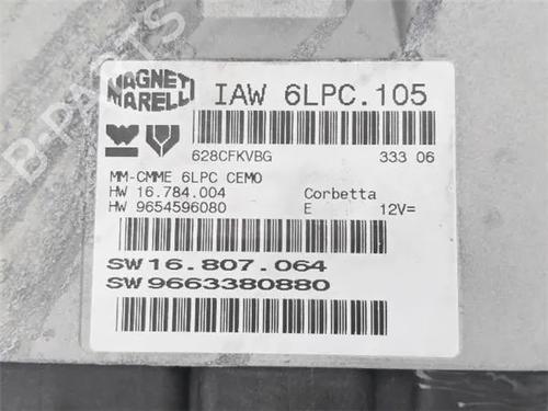 Electronic module PEUGEOT 207 (WA_, WC_)  | BP21605610M83 
