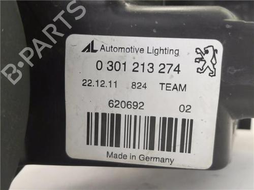 Right headlight PEUGEOT 407 (6D_) 2.0 HDi 135 (6DRHRH, 6DRHRE, 6DRHRG, 6DRHRJ) | BP22765593C29 