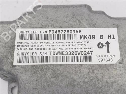 ECU airbags JEEP COMPASS (MK49) 2.0 CRD | BP39093804M53 - Image 8