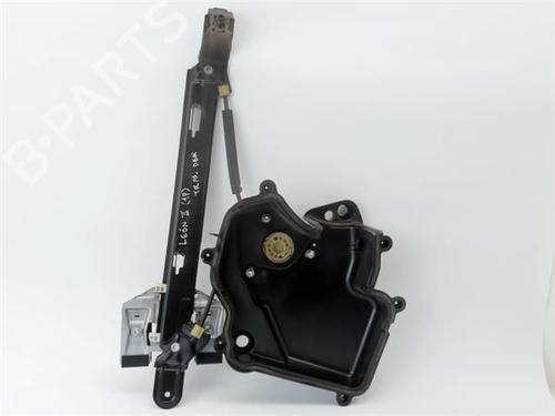Used Rear right window mechanism SEAT LEON (1P1) [2005-2013]  17969631