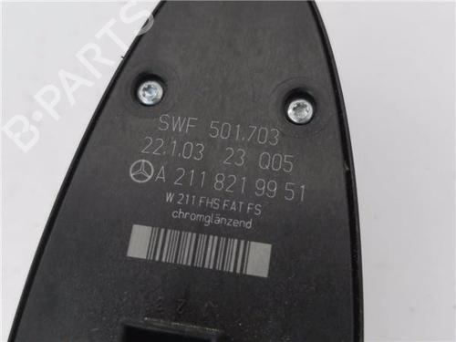 Left front window switch MERCEDES-BENZ E-CLASS (W211)  | BP24622603I27 