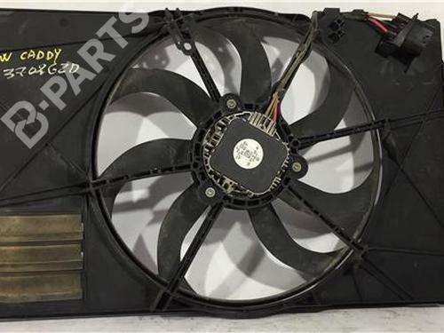 Used Radiator fan VW CADDY III Box Body/MPV (2KA, 2KH, 2CA, 2CH) 1.9 TDI (105 hp) 9685967