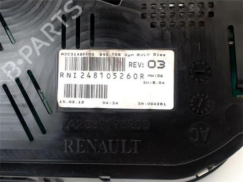 Instrument cluster RENAULT MEGANE III Grandtour (KZ0/1) 1.5 dCi (KZ09, KZ0D, KZ1G, KZ29, KZ14, KZ1W, KZ10, KZ1F,... | BP23157492C47 