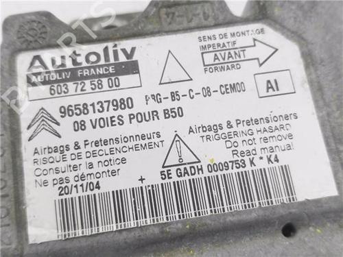 ECU airbags CITROËN C4 I (LC_)  | BP9636318M53 