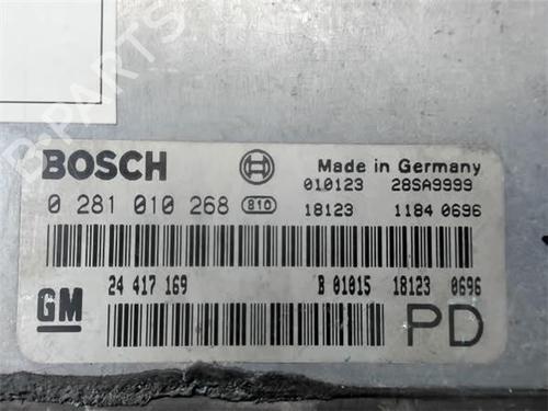 Module électronique OPEL ZAFIRA A MPV (T98)  | BP13326287M83 