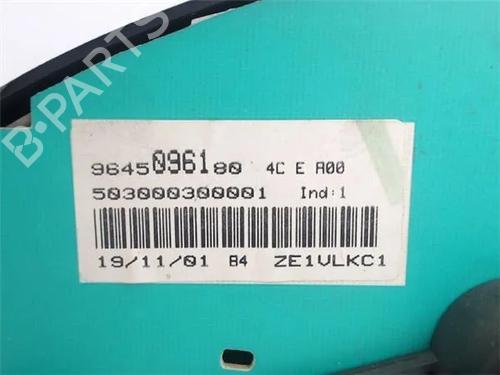 Instrument cluster PEUGEOT 206 Hatchback (2A/C)  | BP17725766C47 
