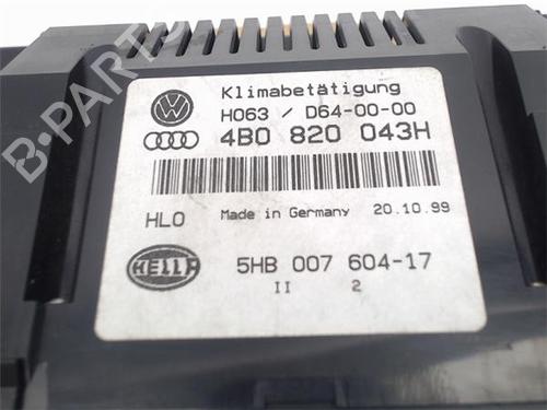 Climate control AUDI A6 C5 (4B2) 1.8 T | BP13719787I5 
