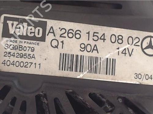 Alternator MERCEDES-BENZ A-CLASS (W169)  | BP29455711M7 