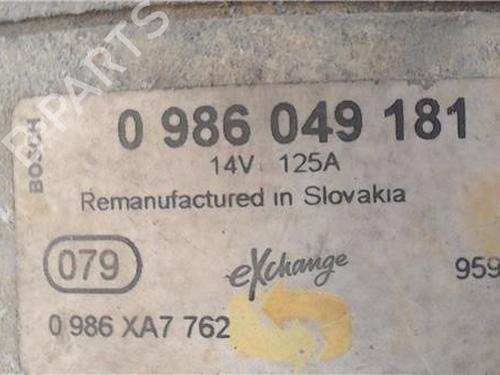 Alternator FORD TRANSIT CONNECT (P65_, P70_, P80_) | BP32395982M7