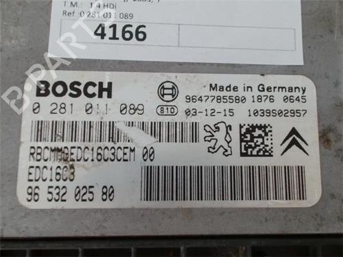 Elektronisk modul PEUGEOT 206 SW (2E/K) 1.4 HDi | BP16967701M83 