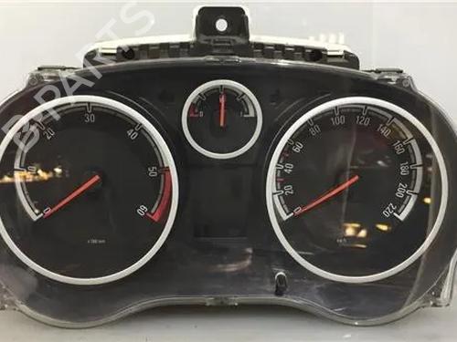 Used Instrument cluster OPEL CORSA D (S07) 1.3 CDTI (L08, L68) (75 hp) 9636650