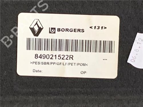 Rear parcel shelf RENAULT SCÉNIC III (JZ0/1_) 1.2 TCe | BP24869639C85 