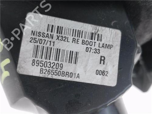 Right tailgate light NISSAN QASHQAI I (J10, NJ10) 1.5 dCi | BP30154112C80