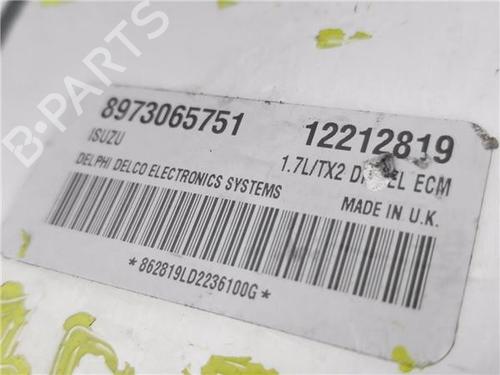 Electronic module OPEL ASTRA G Hatchback (T98) 1.7 DTI 16V (F08, F48) | BP13248323M83 